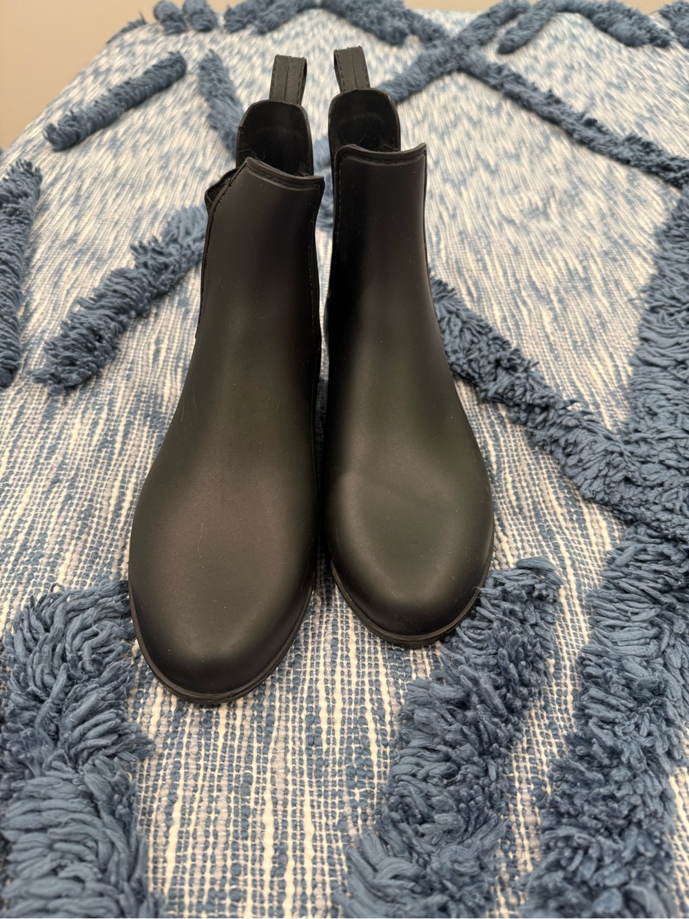 Classic Black Chelsea Boots - Women's Ankle Boot Size 8